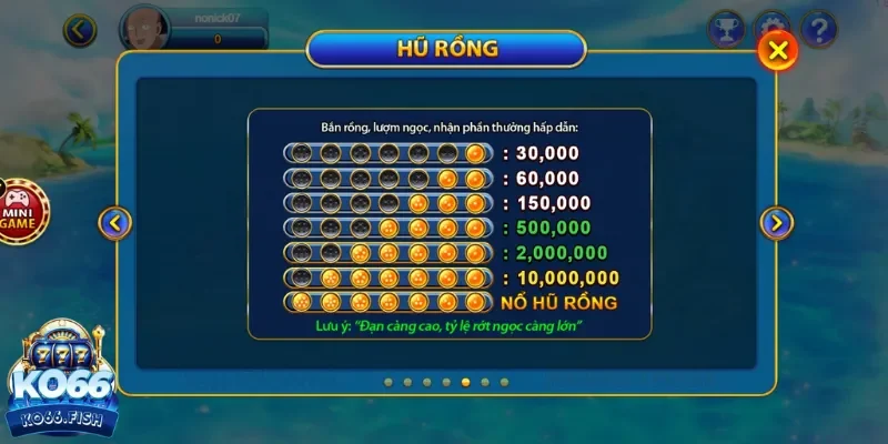 Chia sẻ tips khi chơi bắn cá